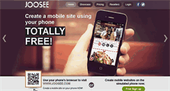 Desktop Screenshot of joosee.com