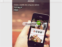 Tablet Screenshot of joosee.com